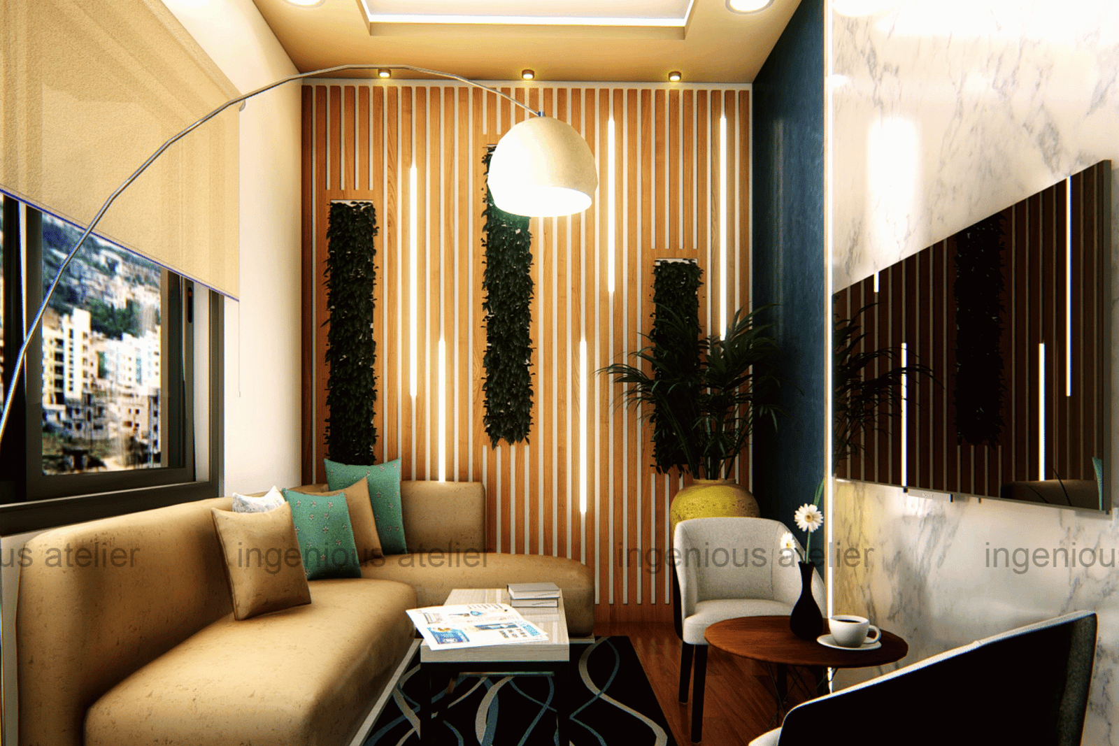 Hotel room interiors